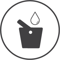 lahko redcimo z vodo ikona